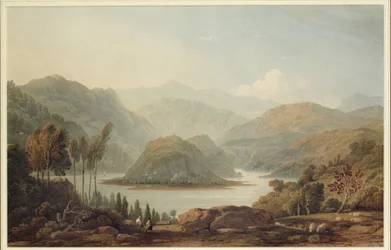 Blick auf den Mondego-Fluss, Spanien, 1813